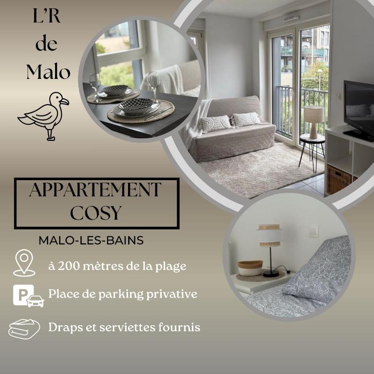 L'R de Malo studio cosy - B&B Dunkerque
