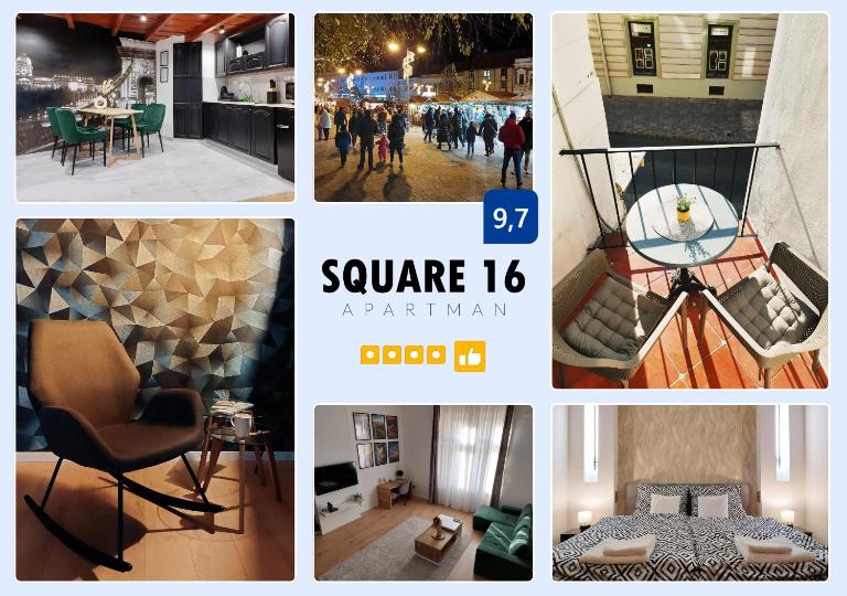 SQUARE 16 - Absolutely Central Location - B&B Szombathely