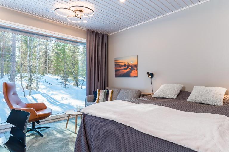 Halla Chalet, Northern Lights, ski & lake, free wifi, Vuosseli Resort Ruka - B&B Kuusamo
