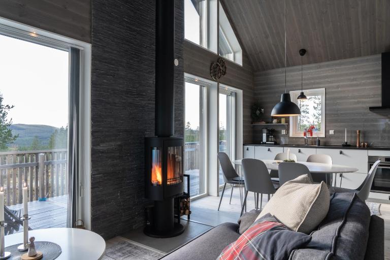 Sauna | Wood stove | WiFi | BBQ - Ferienwohnung Lofsdalen