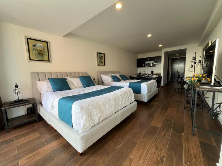 Bellísima Suite, 2 Camas Queen, Gym, en Interlomas - B&B Città del Messico