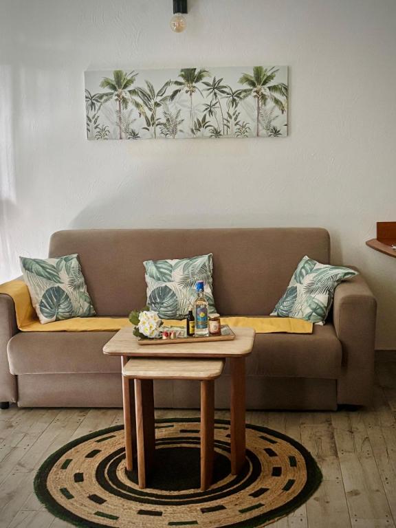 L'oasis, appartement proche plage privée - Ferienwohnung Grand-Bourg