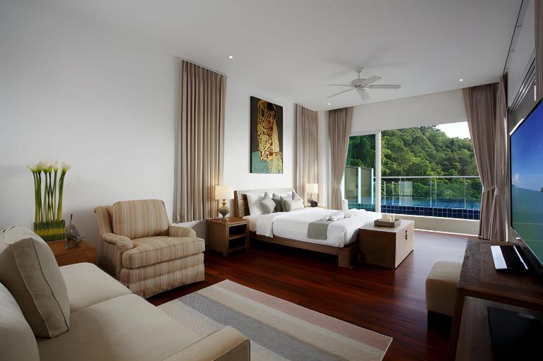 Sea View Pool Villa Grand Kamala Falls - B&B Ban Kamala