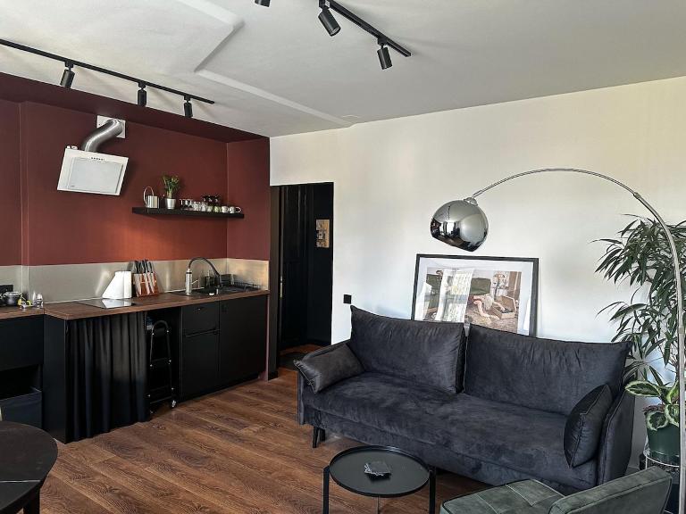 Stylish design apartment next to Central Station - B&B Riga