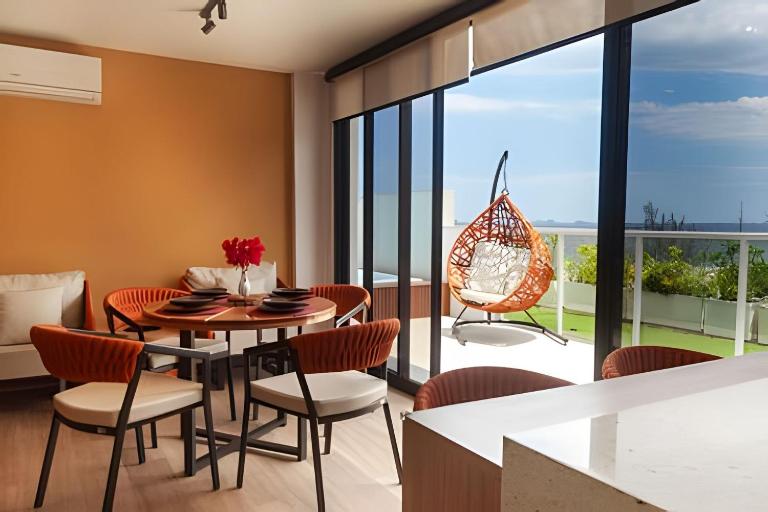 Cobertura Premium - Vista mar e piscina privativa - Chambres d'hôtes Niterói