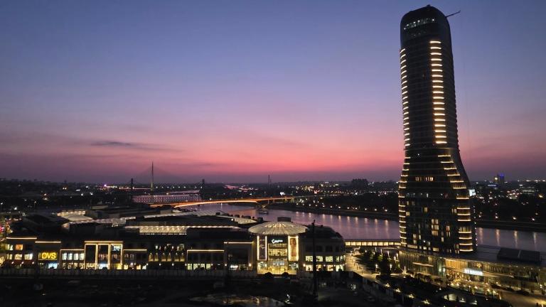 BW Aqua LUX, river view, parking free - B&B Belgrado