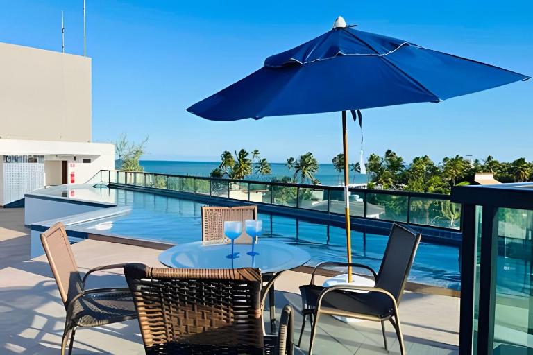 Apto vista incrível, a 10 metros da praia - Ferienwohnung Porto de Galinhas