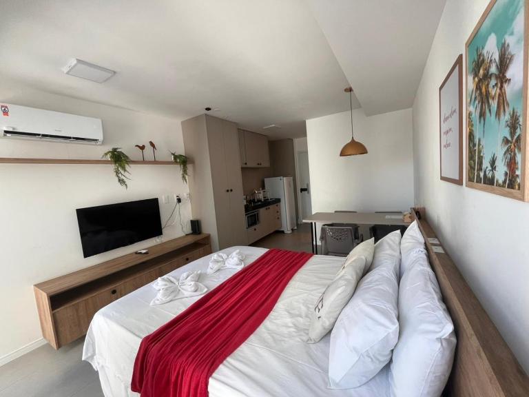 Flat em Boa Viagem apto 703 - Rooftop 470 - Bed and Breakfast Recife