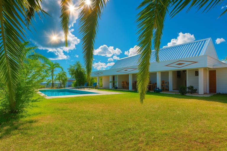 Villa Tima - Luxe Tropical avec Piscine Jacuzzi Sauna et Vue Panoramique - Ferienwohnung La Possession