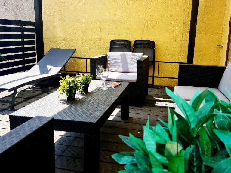 Ático con terraza en el centro de Madrid - B&B Madrid