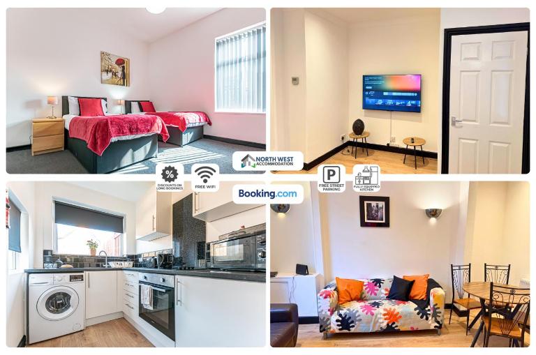 Fully Furnished 3 Bedroom House in Preston with Free Parking - B&B Preston