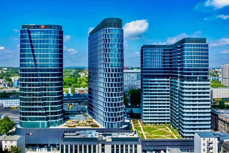 SkyLine 21 - Apartment with a view of Katowice - Ferienwohnung Kattowitz