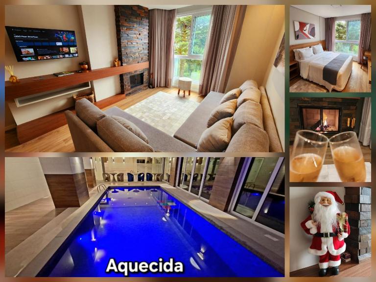 Encantador Flat no Serra Class - Bed and Breakfast Canela
