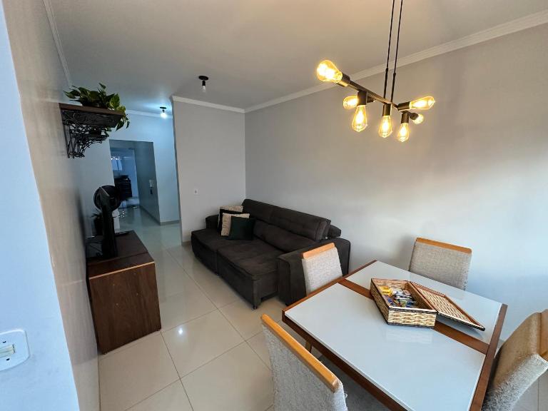 Apto próx Hospital Regional até 6 pessoas com garagem e wifi - B&B Nova Mutum