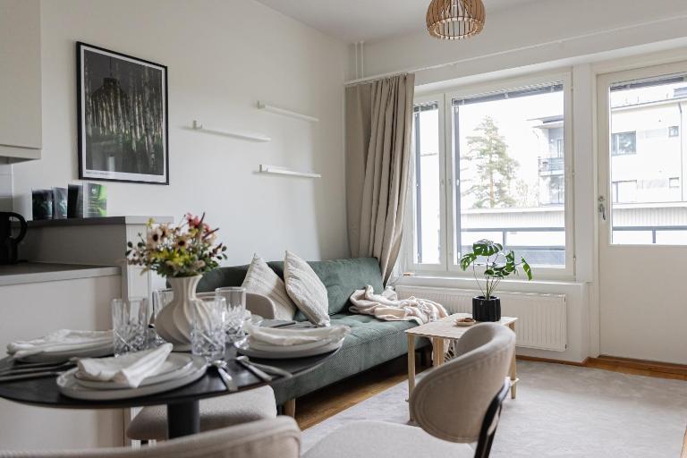 Modern Aurora Apartment with Sauna by BookLapland - Chambres d'hôtes Rovaniemi