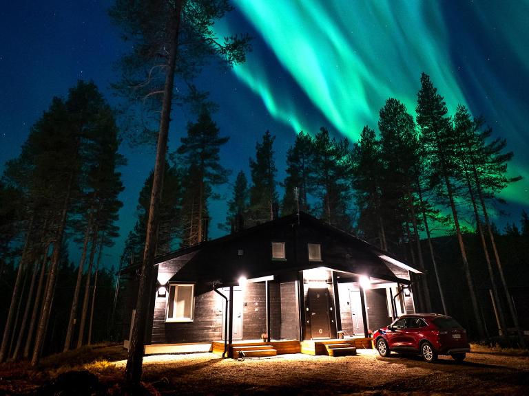 Holiday Cabin Levi Base Camp - North side - B&B Levi