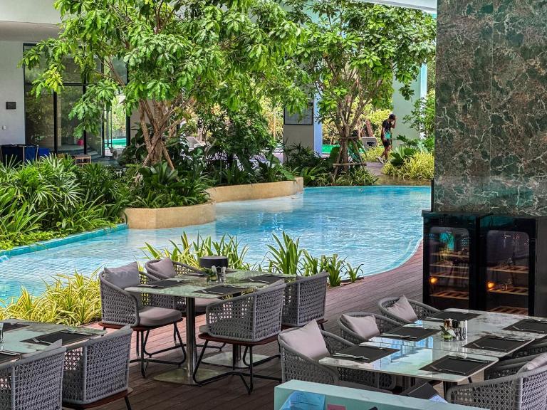 New Modern 1Bdr Laya 500 m to the Beach - B&B Layan Beach