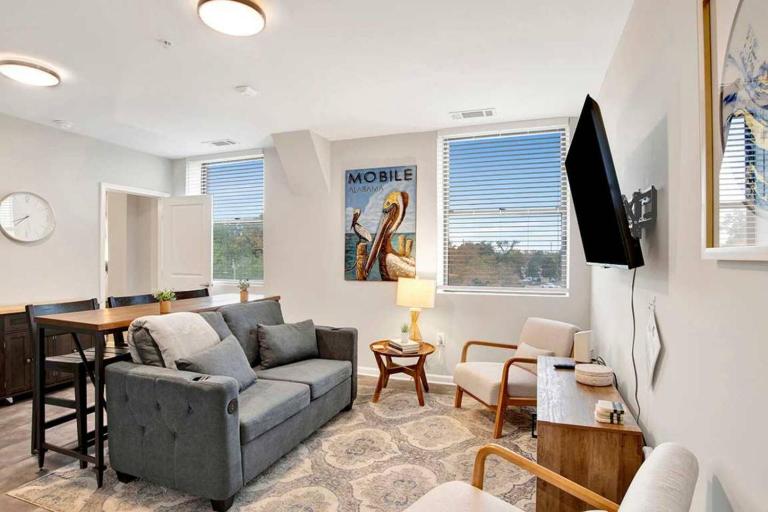 City Center Apartment, Free Parking and Great Views - B&B Mobile
