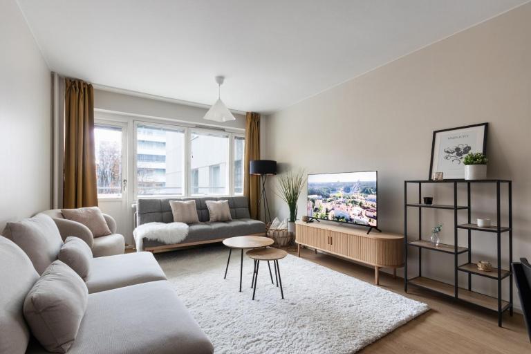 Fully renovated 2-Bedroom apartment in city centrum - B&B Lahti