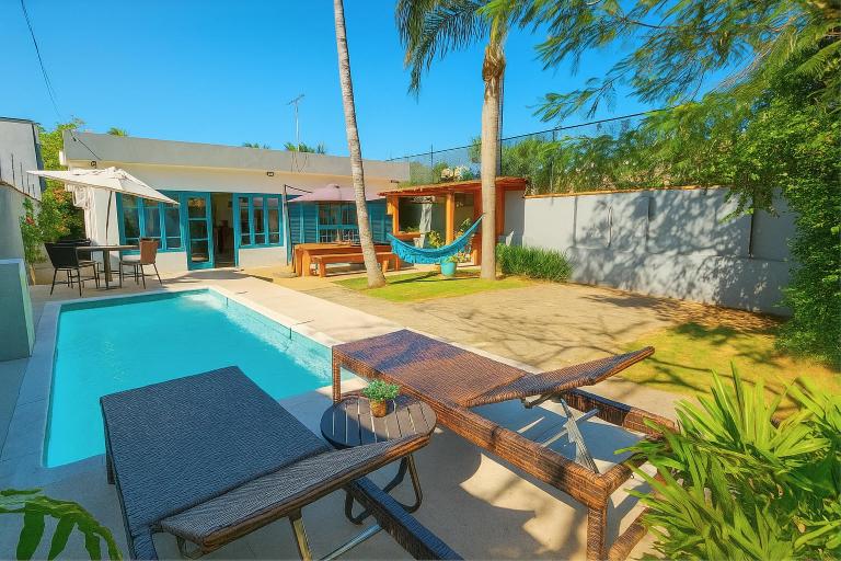 Linda Casa com Piscina - Praia do Pernambuco - Ferienwohnung Guarujá