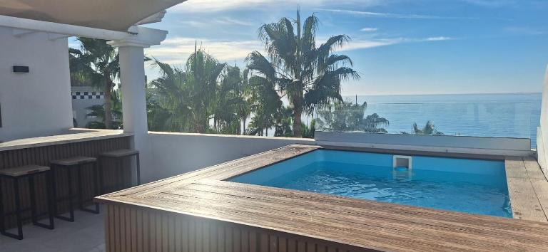 Penthouse Dalia - roof terrace with plunge pool - Ferienwohnung Estepona