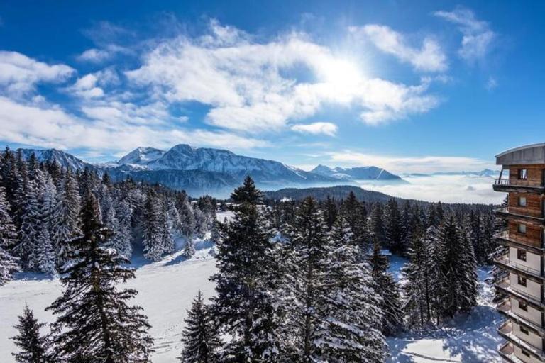 Vue spectaculaire, Appartement T3 pied des pistes, terrasse, parking, 6 pers - B&B Chamrousse