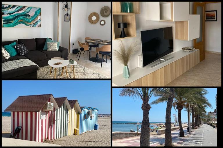 Beautiful apartment a few meters from the beach of Campello - Chambres d'hôtes El Campello