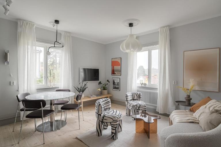 Stylish 2BR Apartment in Central Sundbyberg - Ferienwohnung Sundbyberg