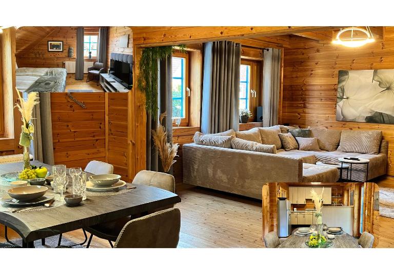VINNEN LODGE - Die moderne Holzhaus Oase - B&B Lähden