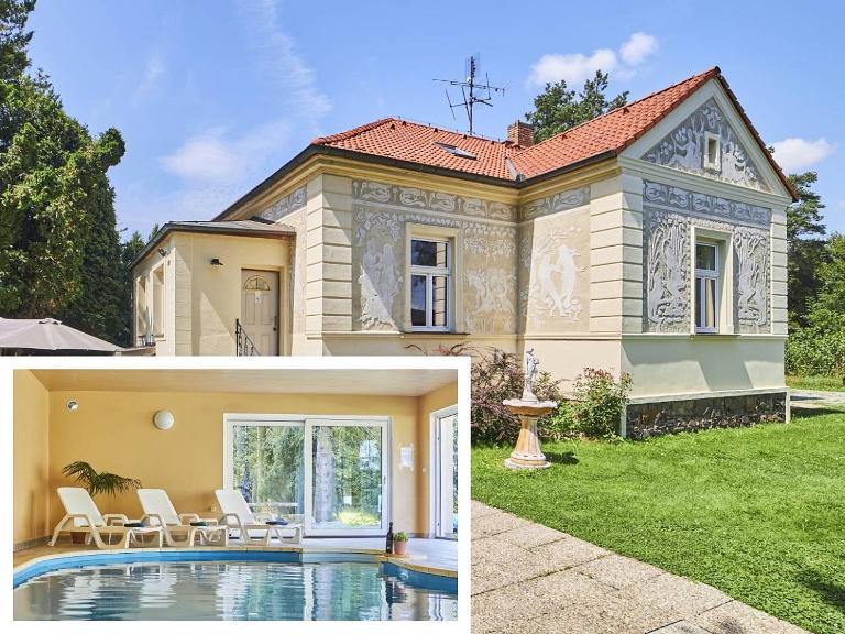 Vila Fontána s krytým bazénem - Ferienwohnung Planá nad Lužnicí