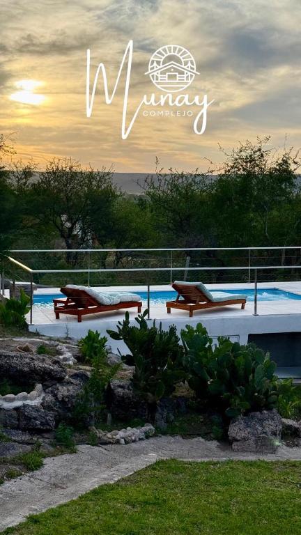 Clomplejo MUNAY con piscina y parking - Ferienwohnung Villa Cura Brochero