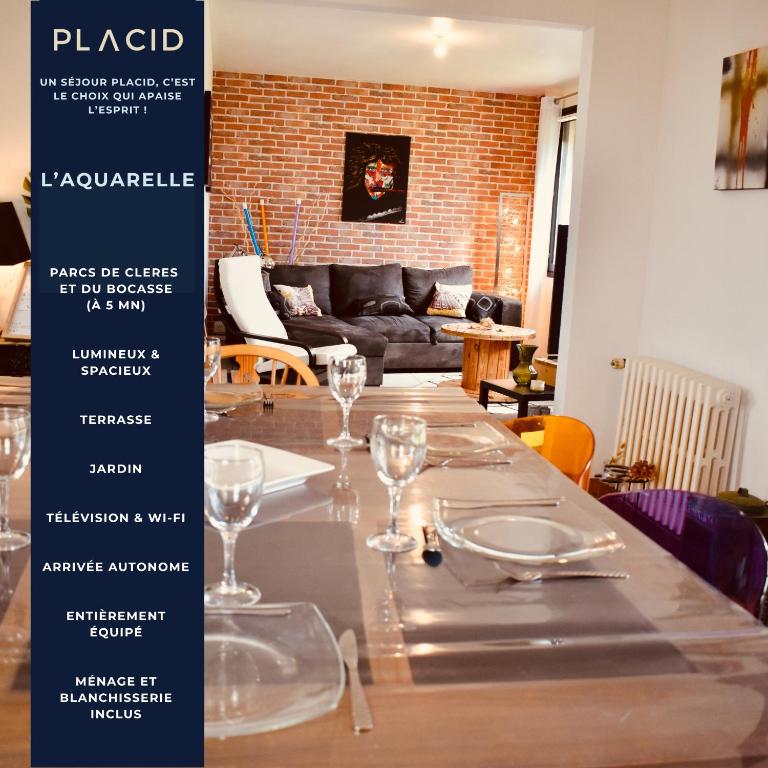 L'AQUARELLE - Escapade normande pour 6 pers - Ferienwohnung Grugny