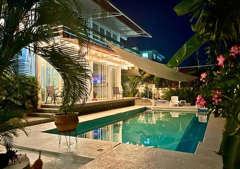 Adults Only - Casa Cactus Boho Studios near Zicatela - B&B Puerto Escondido