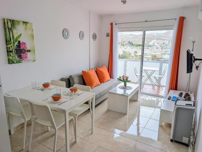 Bright Cosy 1br Apt 7 min to Beach Siam Park Mall - B&B Playa de las Américas