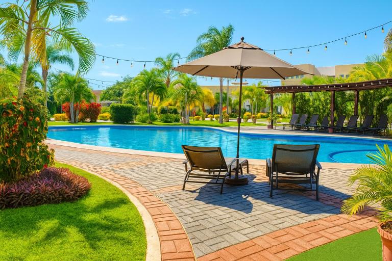 Family Home close to the Beach, Vidanta, Aqua Adventures with Pool & Parking - B&B Nuevo Vallarta