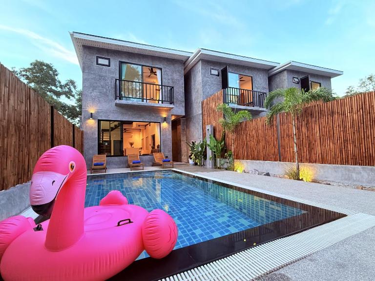 Pool Villa 3Br Close To Beach-Lokiya Pool Villa 1 - B&B Ko Lanta