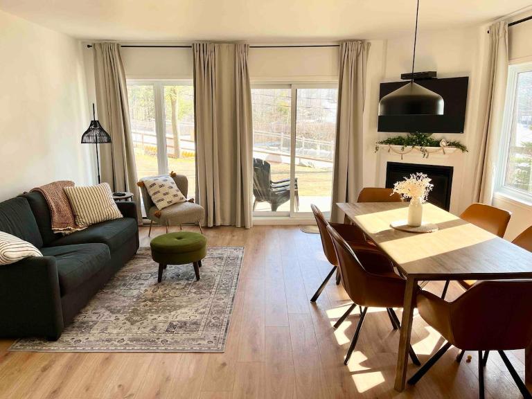 Ski in out au pied des pentes - B&B Bromont