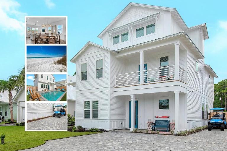 Bliss! Private Pool! Golf Cart! Sleeps 20! - Bed and Breakfast Destin
