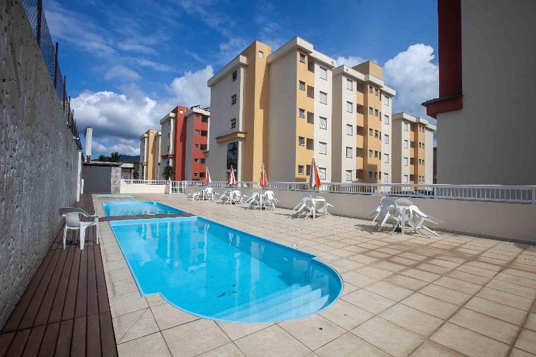 Sun Way Apartamentos com piscinas e churrasqueiras apto 1406 - Ferienwohnung Ubatuba