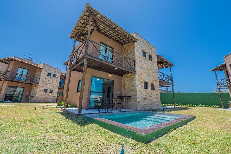 Beachfront Duplex Pé na Areia By Carpediem - Ferienwohnung Aquiraz