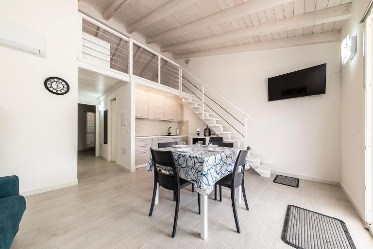 Terraced villa Nautilus with sea view, parking, Wi-Fi, and AC 3 - Ferienwohnung San Pasquale