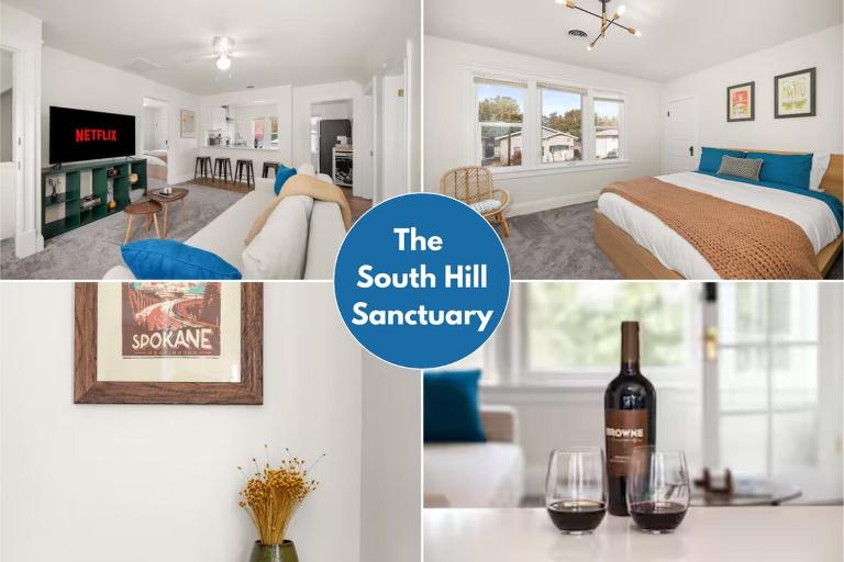 New! The South Hill Sanctuary-4 min to Manito Park - B&B Spokane