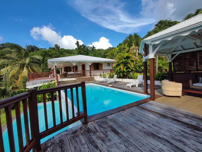 Villa de charme avec piscine et vue mer à Deshaies - Ferienwohnung Deshaies