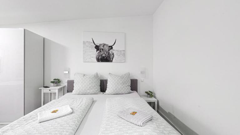 Ferienwohnung Domspatz mit Klimaanlage - Chambres d'hôtes Magdebourg