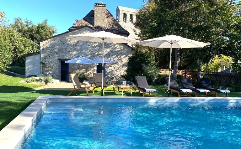 Charming La Maison Des Artistes near Bergerac with the Swimming Pool - Ferienwohnung Conne-de-Labarde
