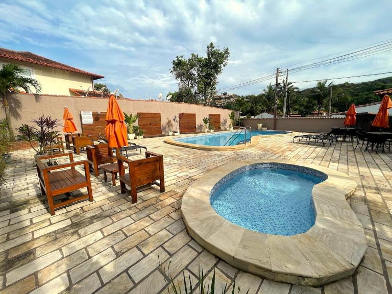 Casa com piscina em Búzios, a 5 minutos da praia de Geribá - Ferienwohnung Armação dos Búzios