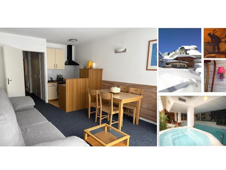 Gourette Studio 4 pers, Vue Pistes, WIFI, Animaux admis - FR-1-859-16 - Ferienwohnung Eaux-Bonnes