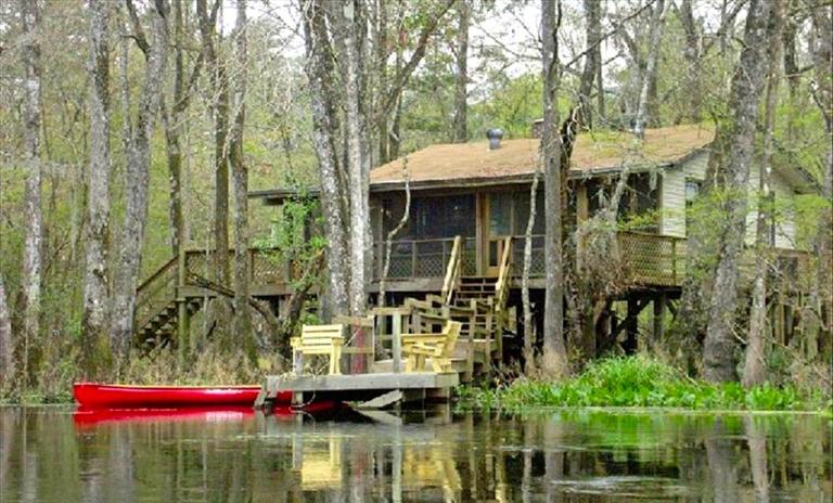 Peaceful Pet-Friendly Cabin Rental on St. Marks River near Tallahassee, Florida - Ferienwohnung Crawfordville