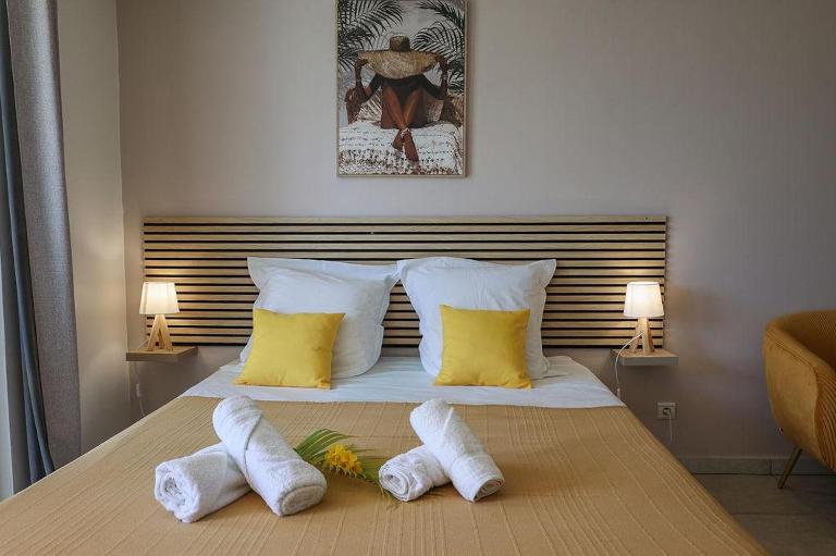 Studio de charme au Gosier, vue mer, accès plage direct - Ferienwohnung Le Gosier