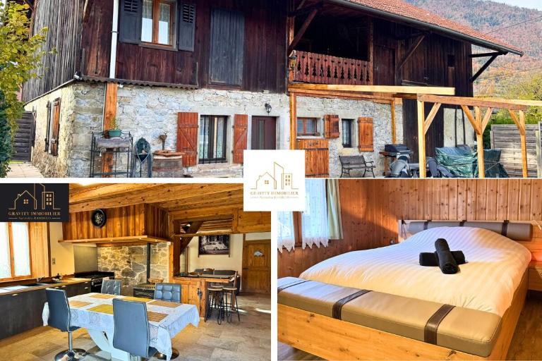 Spacious duplex with garden - Marignier - B&B Marignier